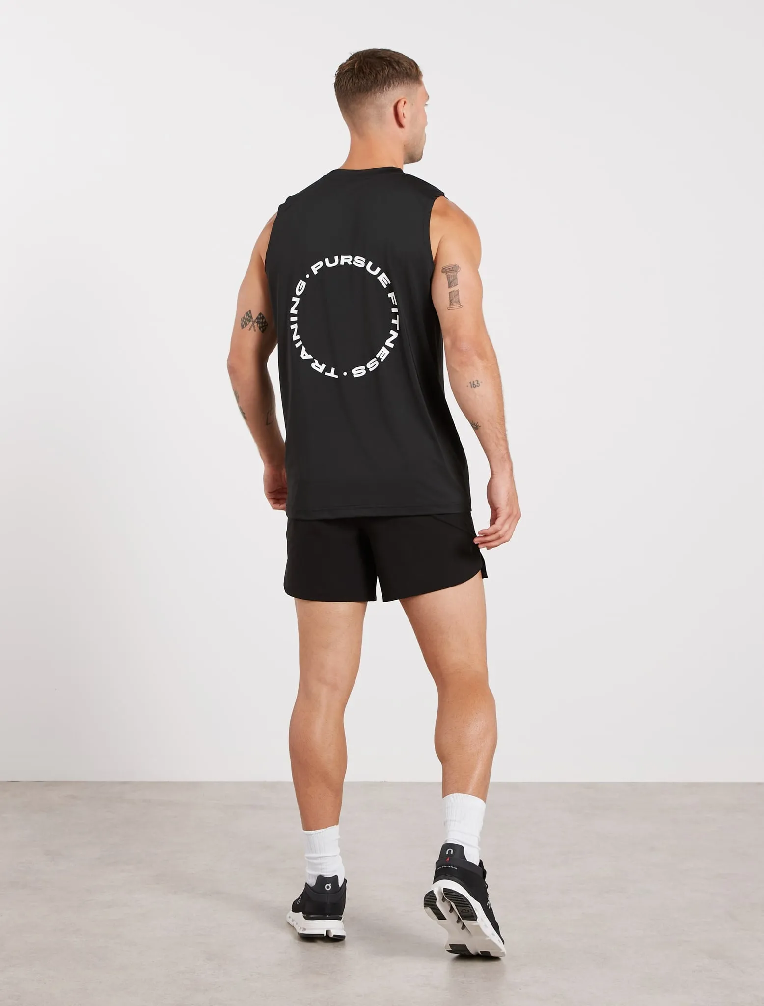 Training Club Relaxed Fit Tank - Black