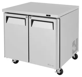 Turbo Air - MUF-36-N, 2 Solid Doors Undercounter Freezer