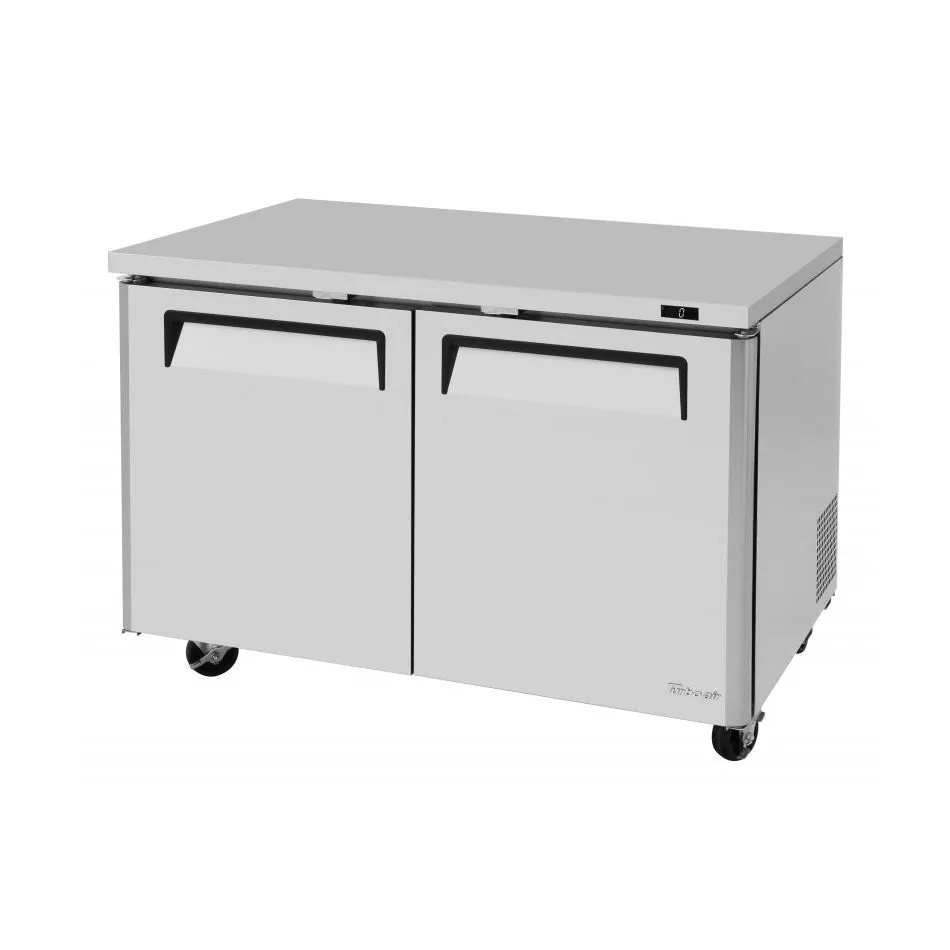 Turbo Air MUF-48-N M3 Series Solid 2 Door Undercounter Freezer, 48"