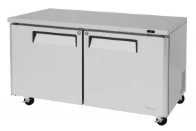 Turbo Air - MUF-60-N, 2 Solid Doors Undercounter Freezer