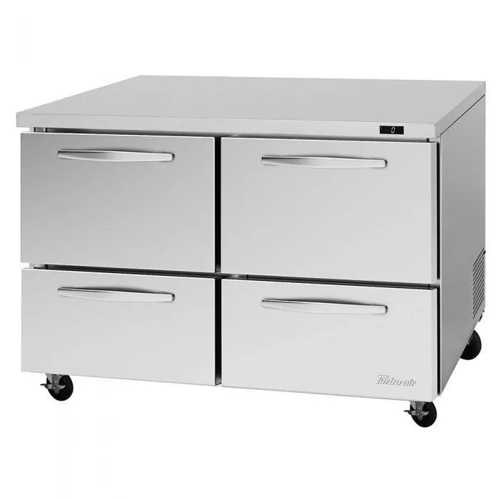 Turbo Air - PUF-48-D4-N, 4 Drawers Undercounter Freezer