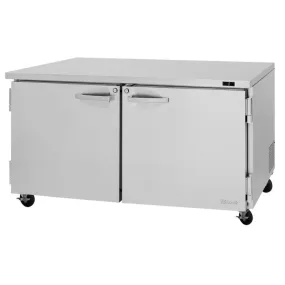 Turbo Air - PUF-60-N, 2 Solid Doors Undercounter Freezer