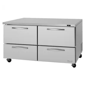 Turbo Air - PUR-60-D4-N, 4 Drawers Undercounter Refrigerator