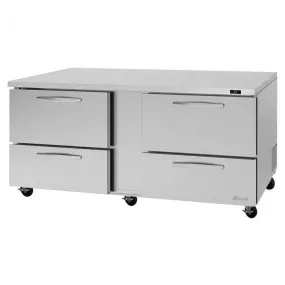 Turbo Air - PUR-72-D4-N, 4 Drawers Undercounter Refrigerator