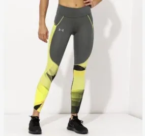 Under Armor Leggings Speedpockets Printed Run Crop