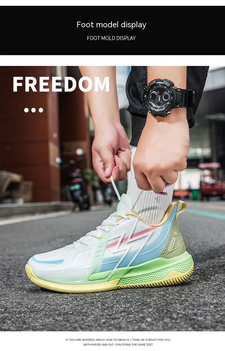 Unisex Basketball Fashion Trendy Training Sneakers