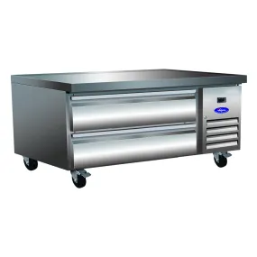 Valpro VPCB-50, Two Drawer 50" Chef Base Refrigerator