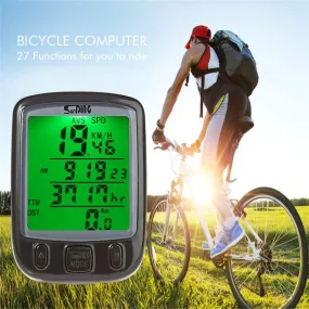 Waterproof Multi function Bicycle Computer, Speedometer and odometer