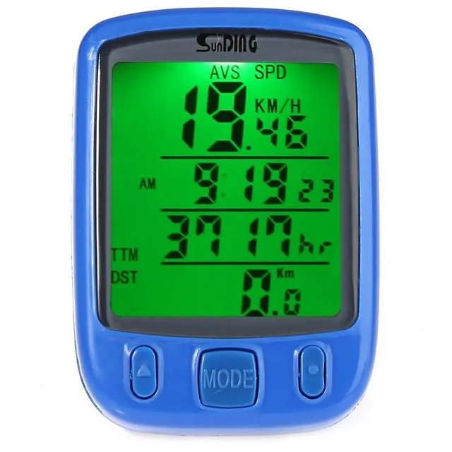 Waterproof Multi function Bicycle Computer, Speedometer and odometer