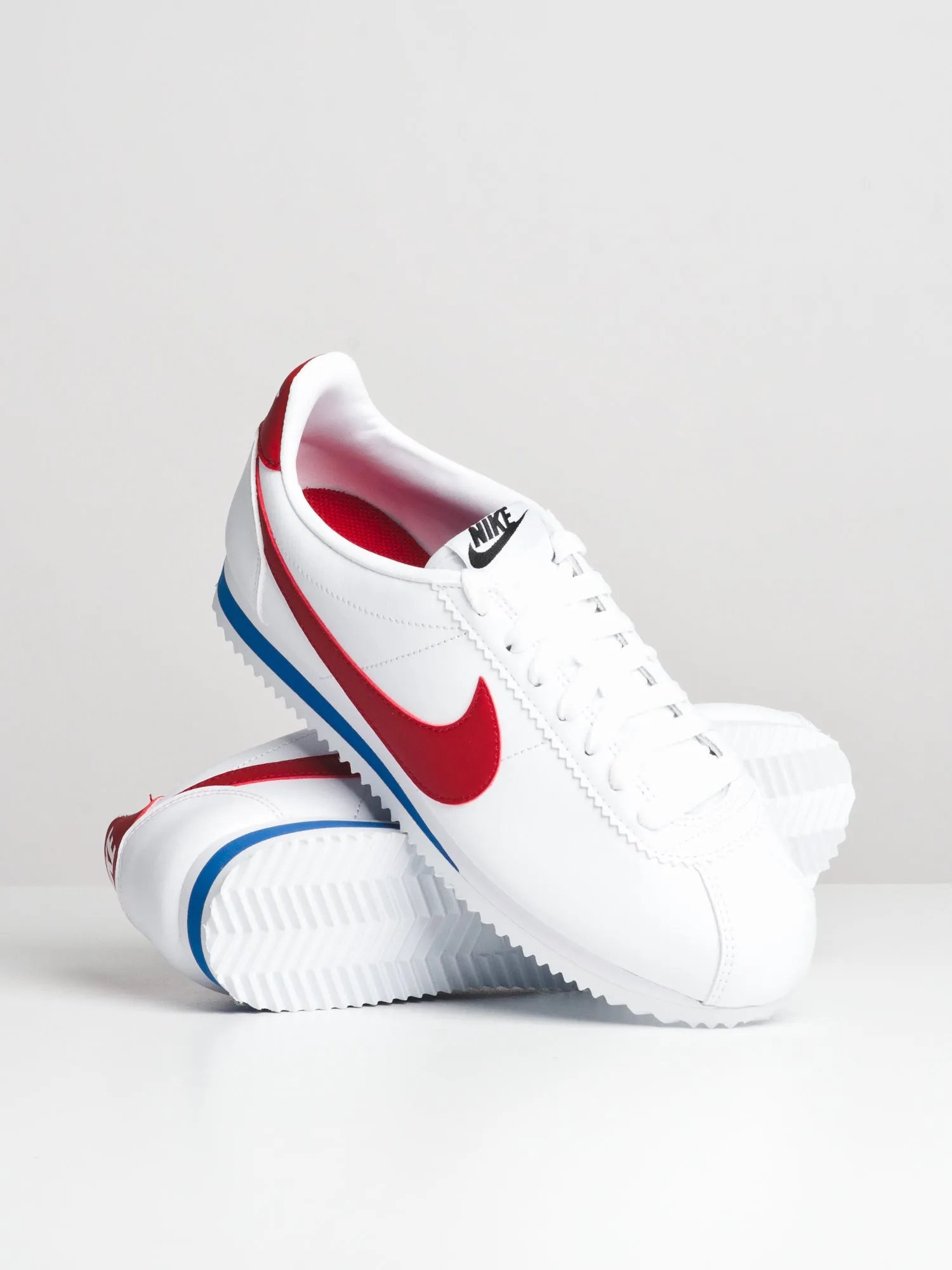 WOMENS CLASSIC CORTEZ - WHITE/RED - CLEARANCE