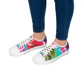 Women's Crowgodshi Flower Garden Low Top Sneakers