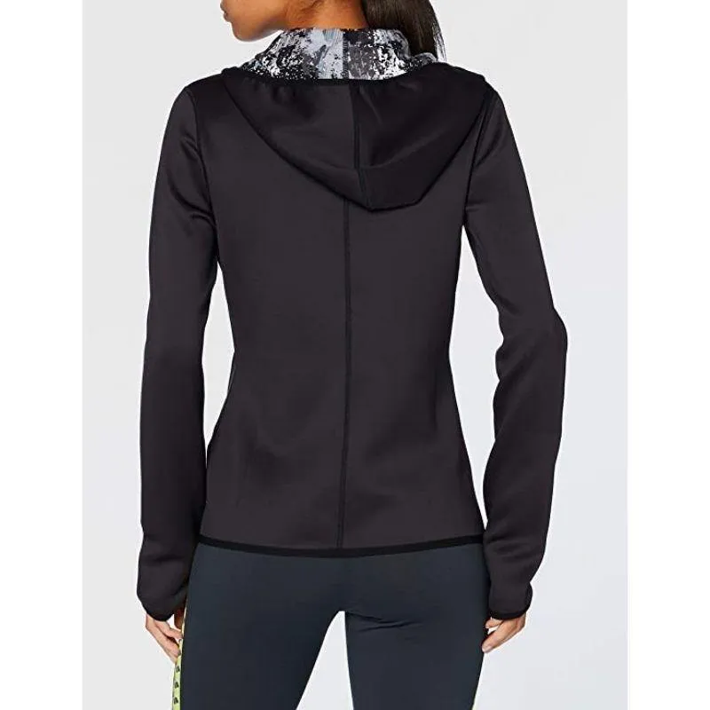 WOMEN'S HOODED SPACER REVERSIBLE FULL ZIP JACKET