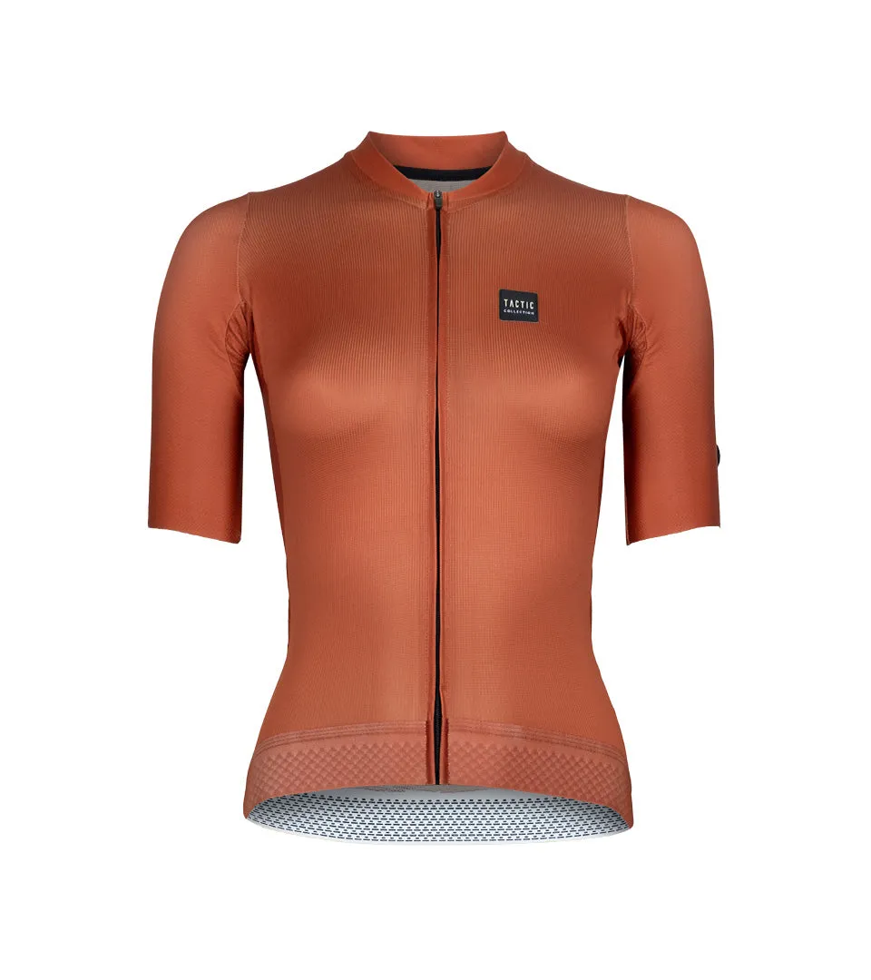 Women's Signature Essence Short Sleeve Jersey - Chestnut