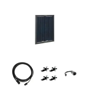 Zamp Solar OBSIDIAN® SERIES 25-Watt Solar Panel Kit