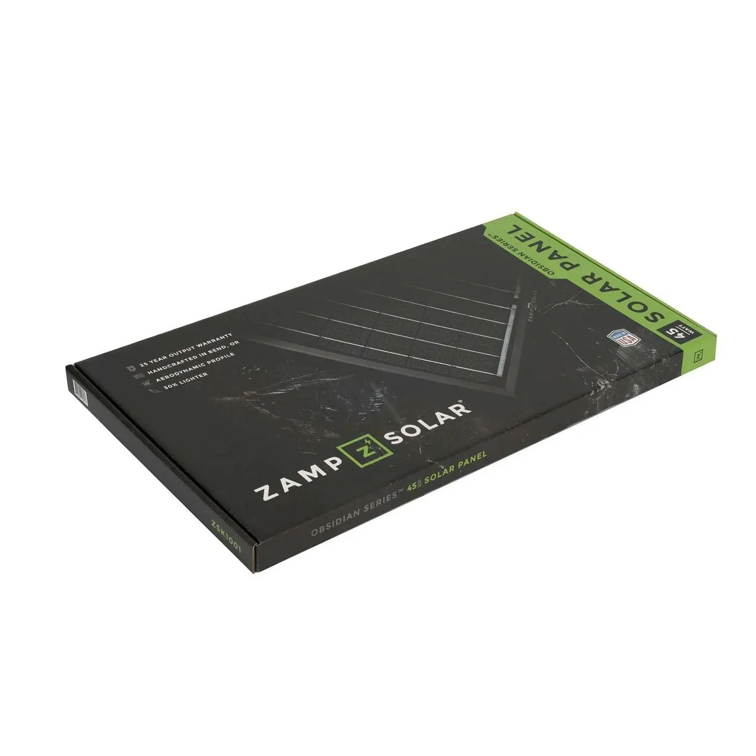 Zamp Solar OBSIDIAN® SERIES 45-Watt Expansion Solar Panel Kit